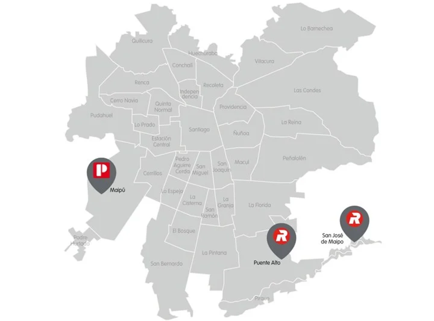 mapa de plantas romeral